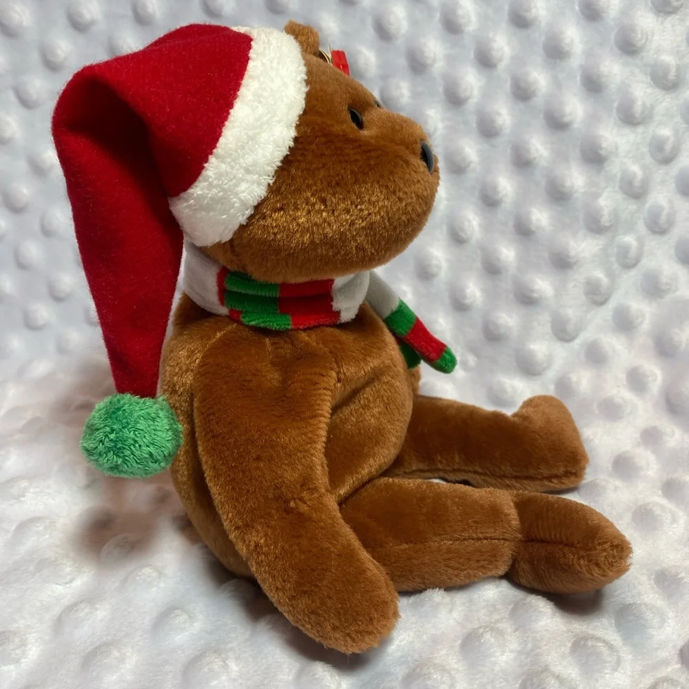 TY 2008 Holiday Teddy Beanie Baby
